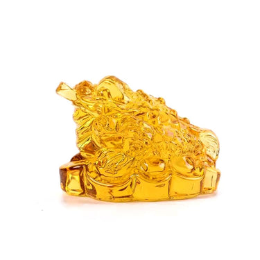 Wealth Citrine Coin Toad Lucky Ornament-Your Soul Place